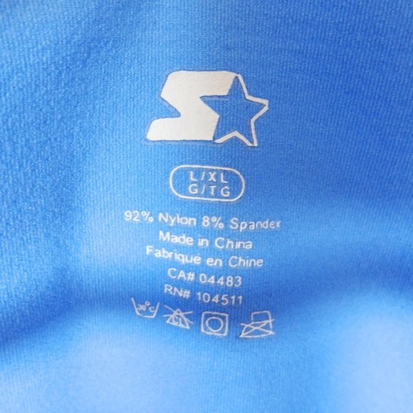 Starter Light Blue Athletic Tshirt - Picture 3 of 4
